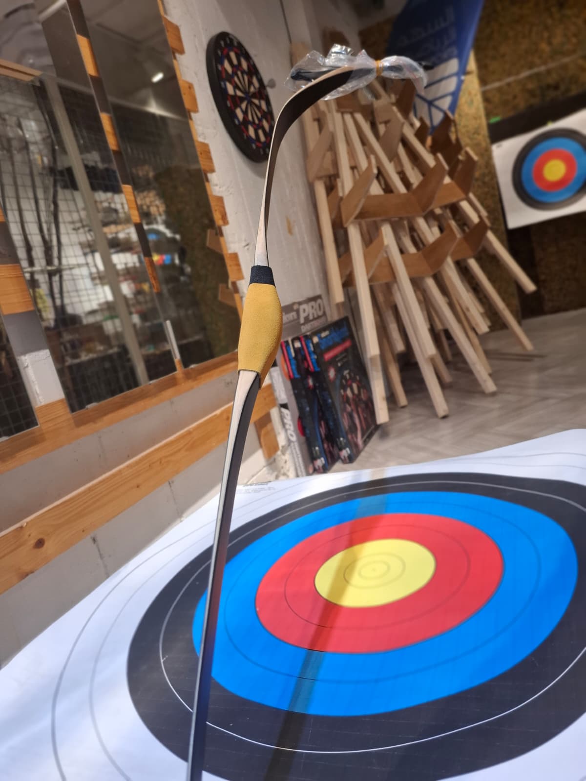 HORSE BOW FLINT BLACK 48" قوس فلنت التقليدي القصير