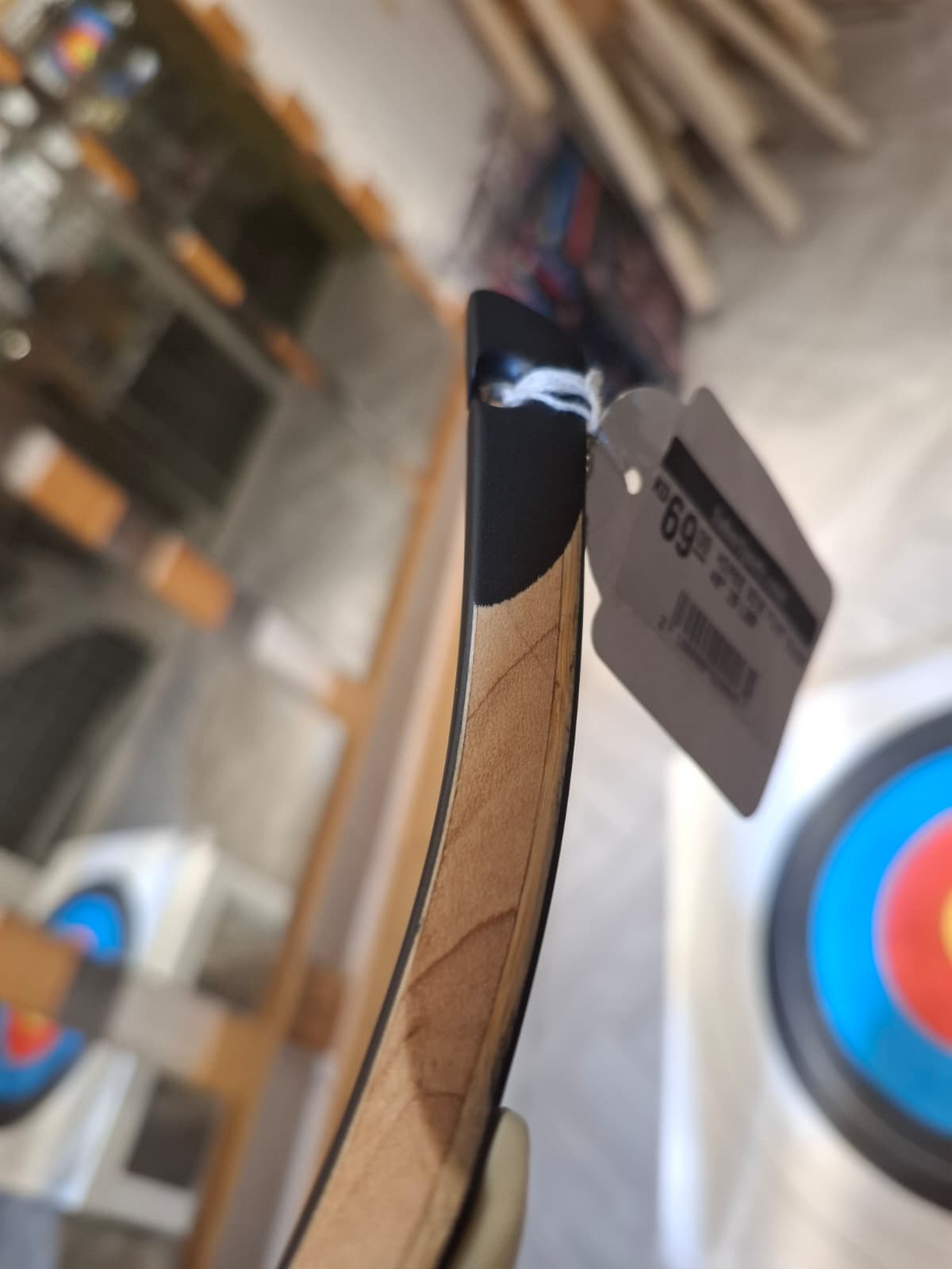 HORSE BOW FLINT BLACK 48" قوس فلنت التقليدي القصير