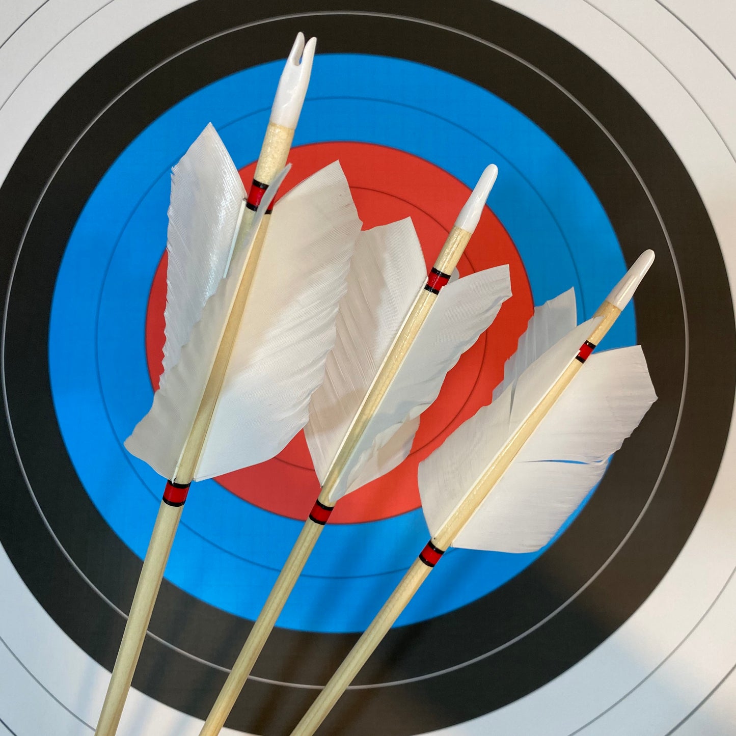 ARROW FLU-FLU SPRUCE 30LBS 5/16 30 "4" ريش (قطعة واحدة)