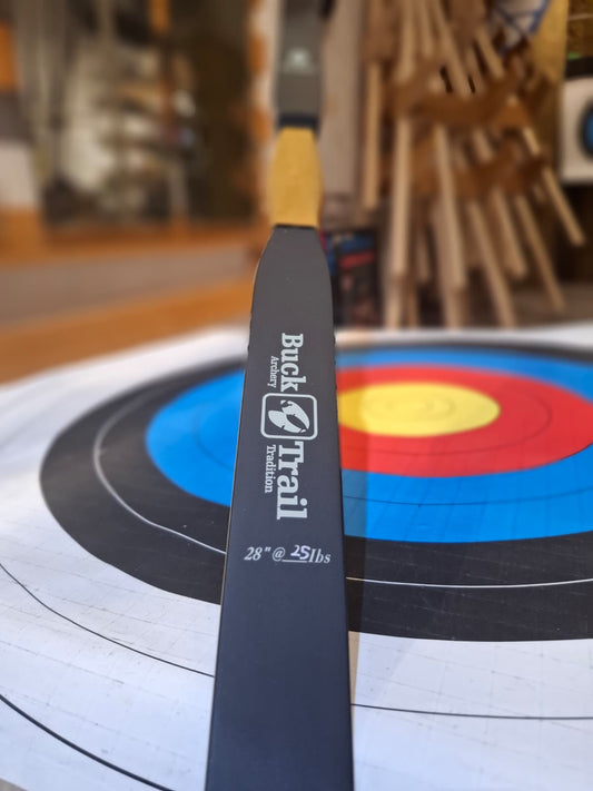 HORSE BOW FLINT BLACK 48" قوس فلنت التقليدي القصير
